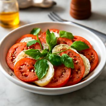 Salade Caprese Rafraîchissante