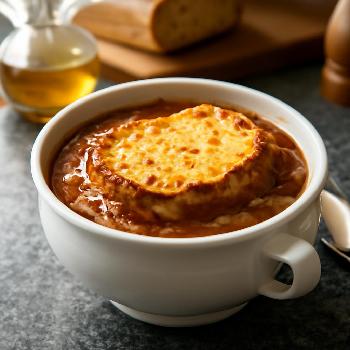 Soupe à l'Oignon Gratinée Traditionnelle