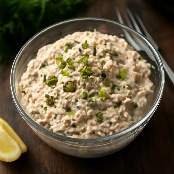 Tartinade de Thon Crémeuse aux Câpres et Citron