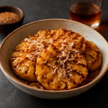 Ananas Grillé à la Noix de Coco et au Rhum