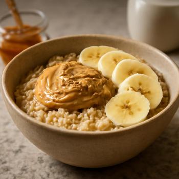 Avoine de Nuit façon Beurre de Cacahuète et Banane