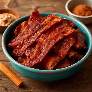 Bacon Canadien Croustillant au Four avec Épices Douces