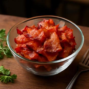 Bacon Croustillant Parfait à la Friteuse à Air