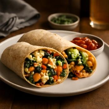 Burritos Déjeuner Végétariens Congelés : Une Option Saine et Délicieuse
