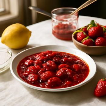 Confiture de Fraises Express au Micro-ondes