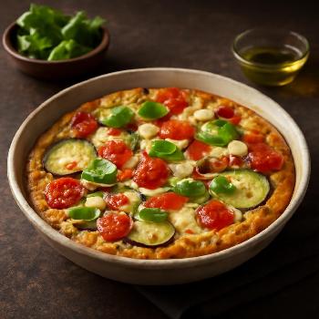 Frittata Méditerranéenne au Four