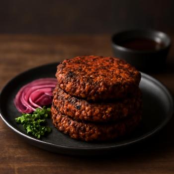 Galettes de Saucisse Végétariennes Épicées pour un Petit Déjeuner Gourmand