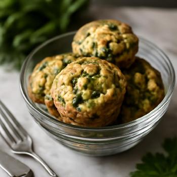 Muffins Épinards et Feta : Une Délicieuse Option Salée pour le Brunch