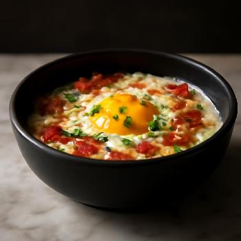 Oeufs Cocotte Express à la Friteuse à Air