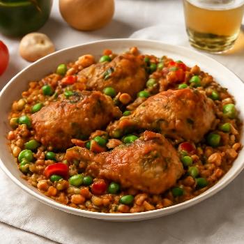 Arroz con Pollo Cubain Traditionnel