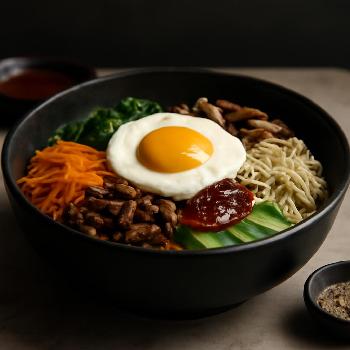 Bibimbap Coréen Traditionnel