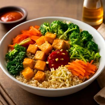 Bibimbap Végétarien aux Légumes de Saison