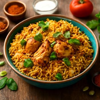 Biryani au Poulet Traditionnel