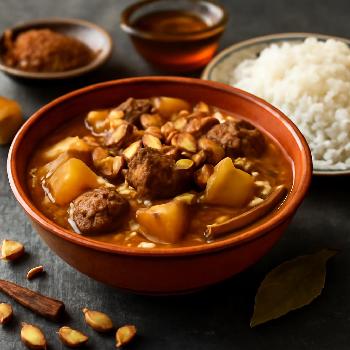 Boeuf Massaman : Un Curry Thaï Doux et Parfumé