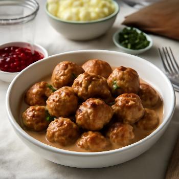 Boulettes de viande suédoises (Köttbullar) : Recette authentique