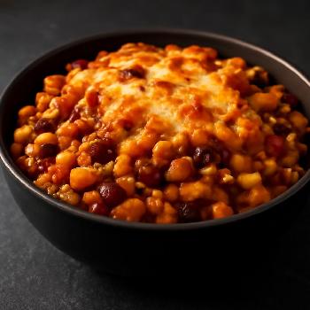 Chili Mac au Four Crémeux