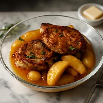 Côtes de Porc aux Pommes