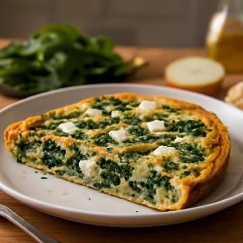 Frittata Épinards et Feta: Un Délice Protéiné