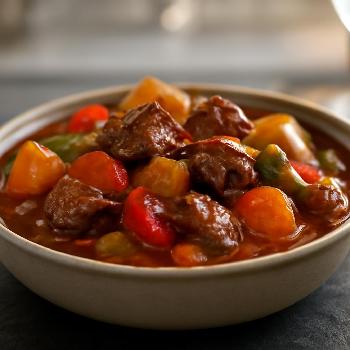 Goulash Hongrois à la Mijoteuse