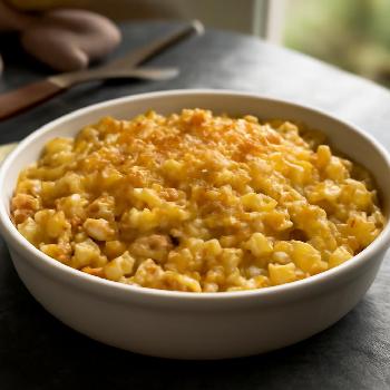 Gratin de Thon et Nouilles Crémeux et Facile