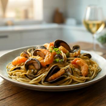 Linguine aux Fruits de Mer