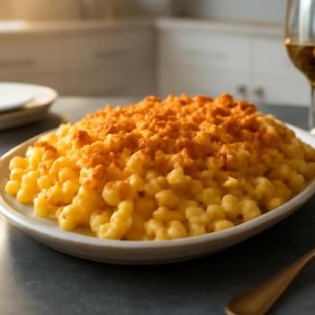 Macaroni au Fromage Crémeux et Croustillant au Four