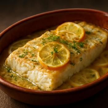 Morue au Four au Citron