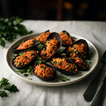 Moules Farcies à la Provençale