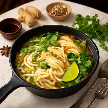 Pho Ga : Soupe Vietnamienne de Nouilles au Poulet