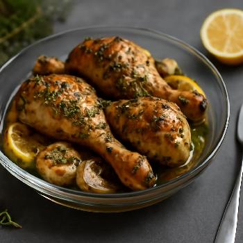 Pilons de Poulet au Citron et Herbes Aromatiques