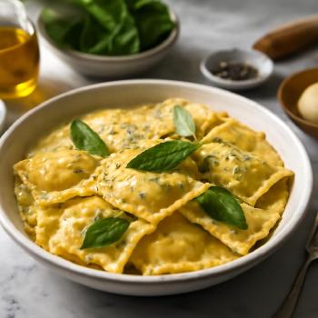 Raviolis Maison au Beurre de Sauge