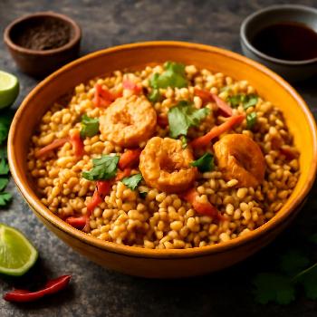 Riz Frit aux Crevettes à la Thaïlandaise (Khao Pad Goong)