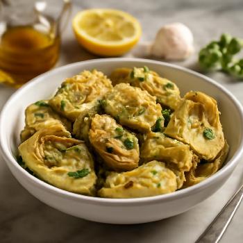 Artichauts Marinés à l'Huile d'Olive et aux Herbes
