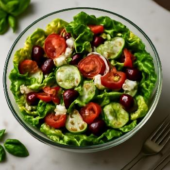 Bar à Salades Méditerranéen : Un Voyage de Saveurs Ensoleillées