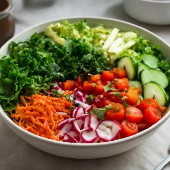 Bar à Salades Vertes : Fraîcheur et Variété