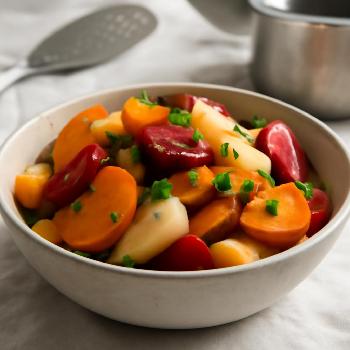 Blanchiment Optimisé pour Légumes Racines en Salades