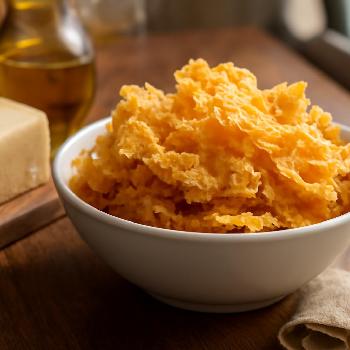 Parmesan Râpé Croustillant pour Salade César