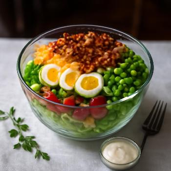 Salade à sept couches classique revisitée