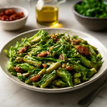 Salade de Pâtes Sans Gluten au Pesto de Roquette et Tomates Séchées