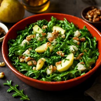 Salade de Roquette aux Poires et Gorgonzola