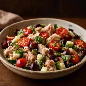 Salade de Thon Méditerranéenne Rafraîchissante
