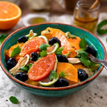 Salade d'Hiver aux Agrumes, Fenouil et Olives