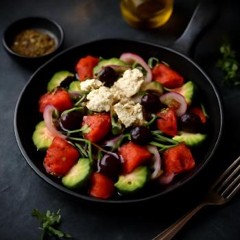 Salade Grecque Authentique (Horiatiki)