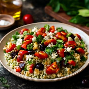 Salade Méditerranéenne de Couscous
