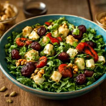 Salade Méditerranéenne Fraîche pour Bar à Salades