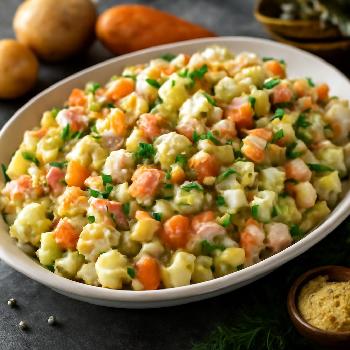Salade Olivier Russe Traditionnelle