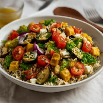 Salade Quinoa et Légumes Rôtis : Un Festin de Couleurs et de Saveurs