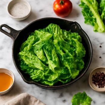 Techniques de blanchiment pour salades croquantes