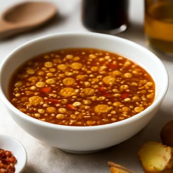 Vinaigrette Asiatique Sésame et Cacahuètes