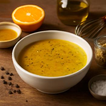 Vinaigrette au Miel et à la Moutarde aux Agrumes